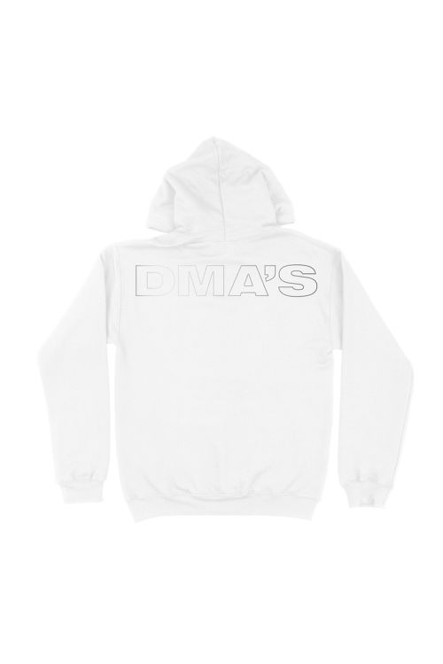 Silver Ibis White Pullover Hood by DMA'S