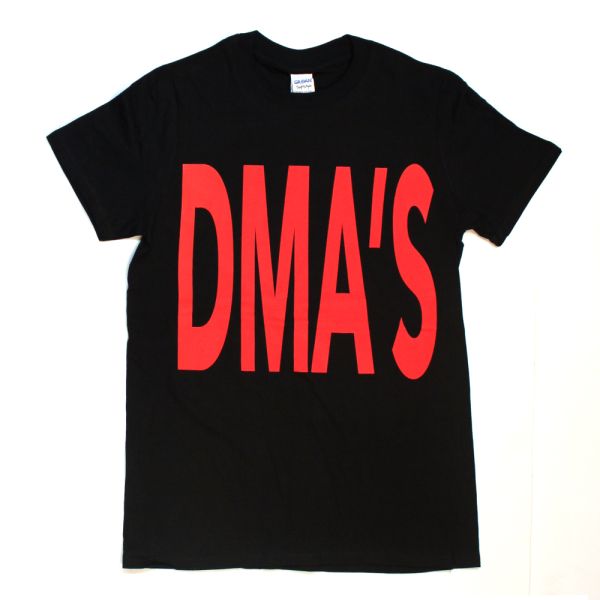 Red Logo Black Tshirt